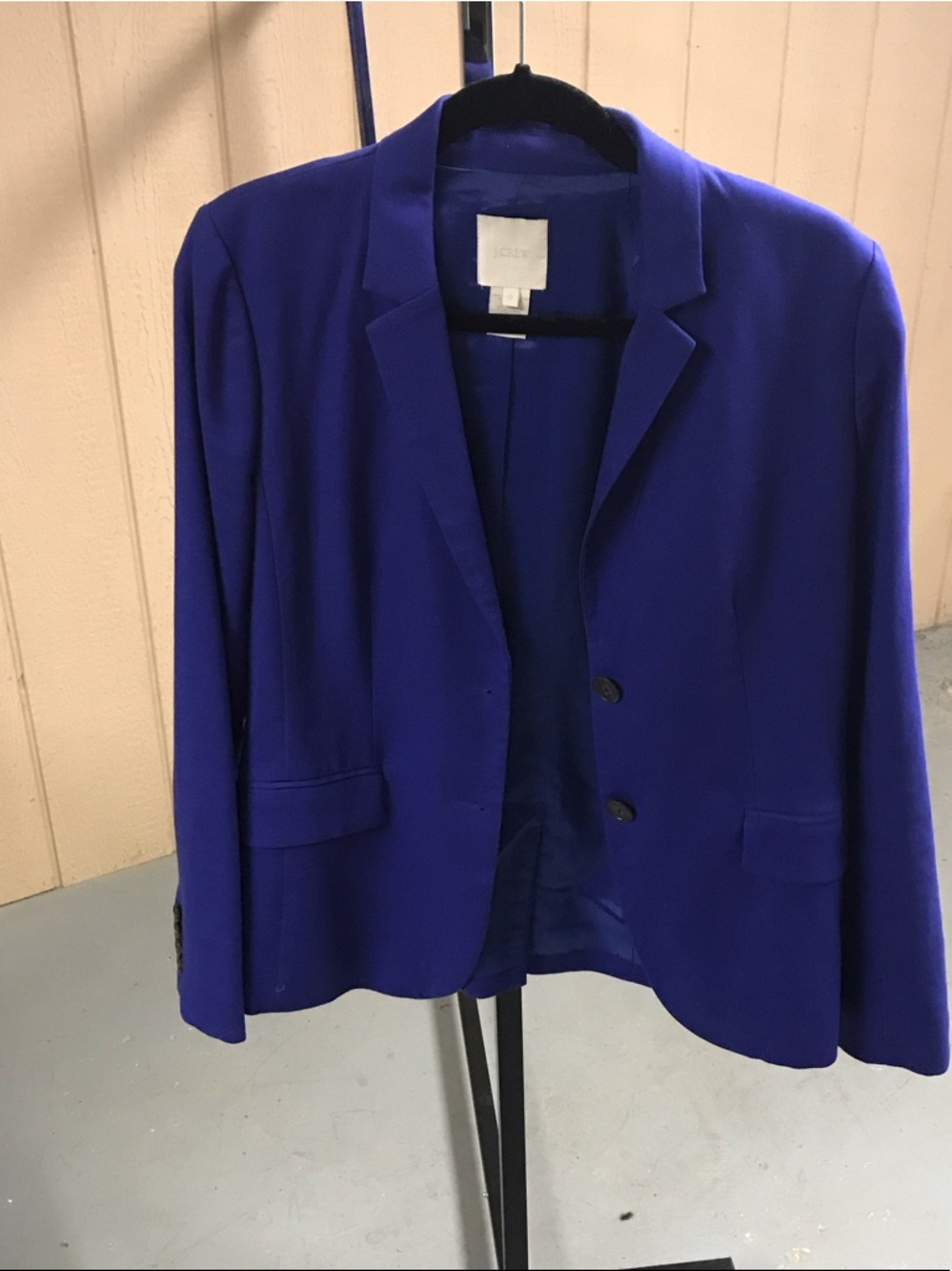 J. Crew Women's Blazer in Royal/Deep Blue